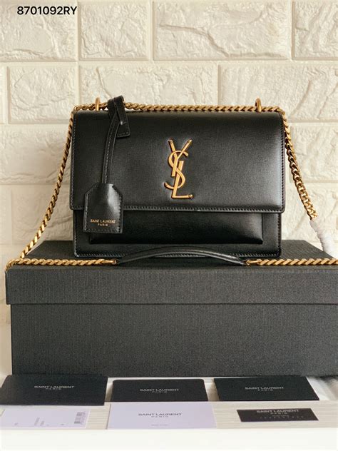 ysl pouch medium gold